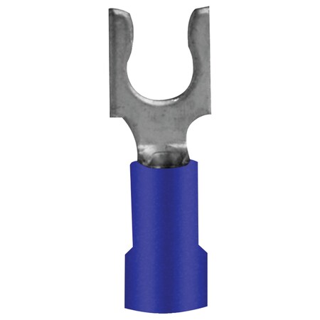 Install Bay Vinyl 16-14 Gauge #8 Fork Spades, Pack/100 BVST8